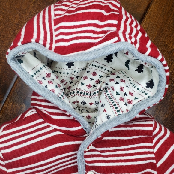Burt's Bees Baby Reversable Holiday Sweater - Picture 2 of 9